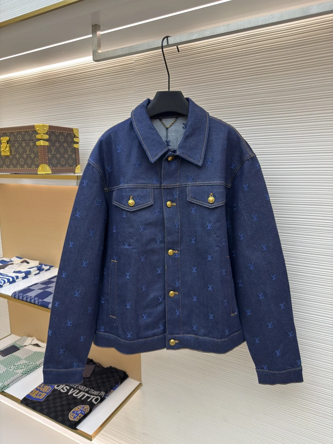 LV Jackets Blue-Gold S-L C20202609090714
