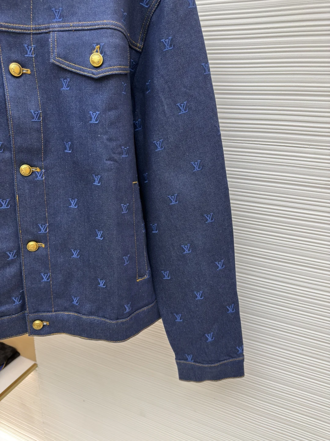 LV Jackets Blue-Gold S-L C20202609090714 - Image 7