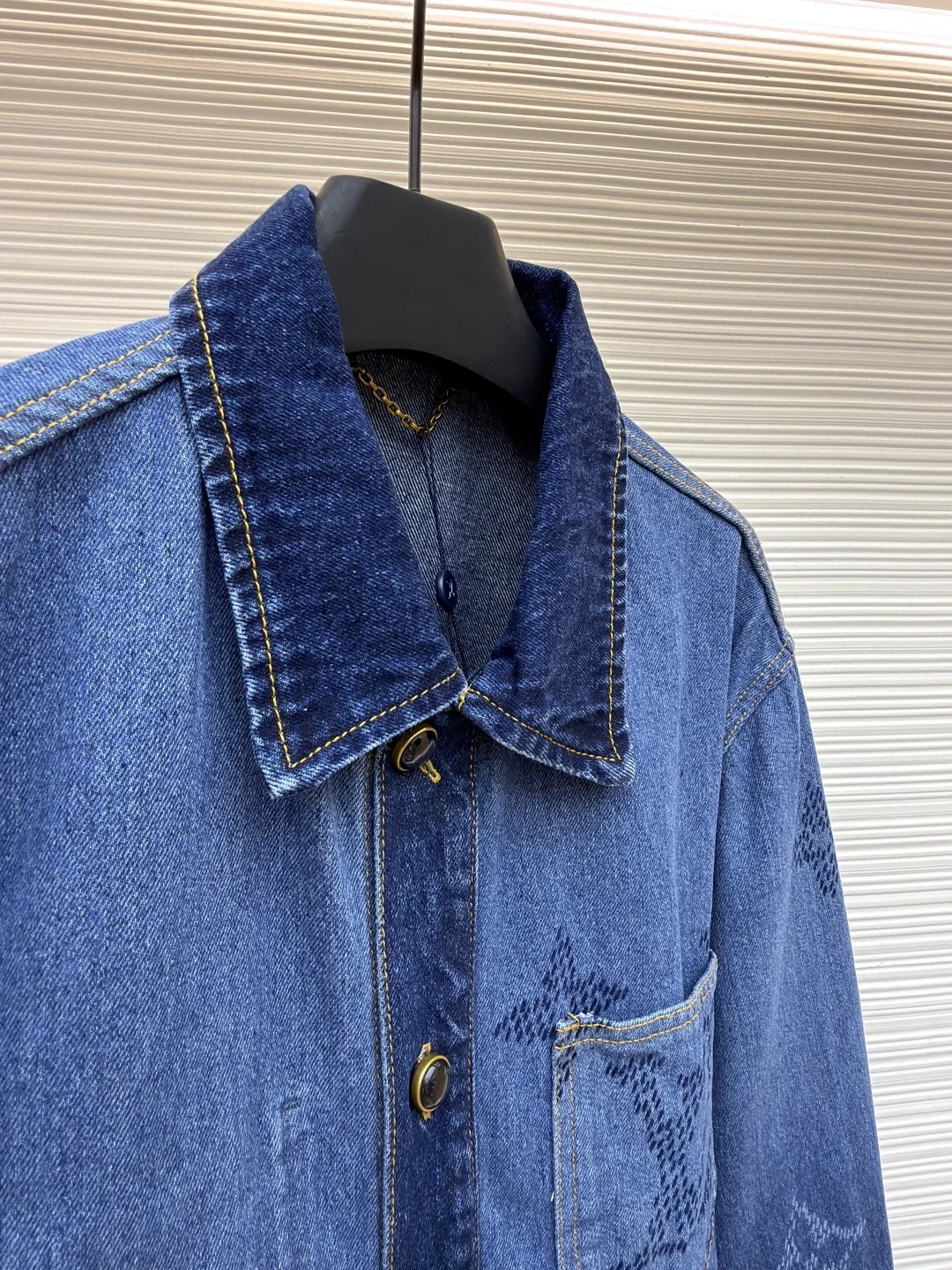 LV Jackets Denim Blue-Indigo XS-XL C20202609090700 - Image 8