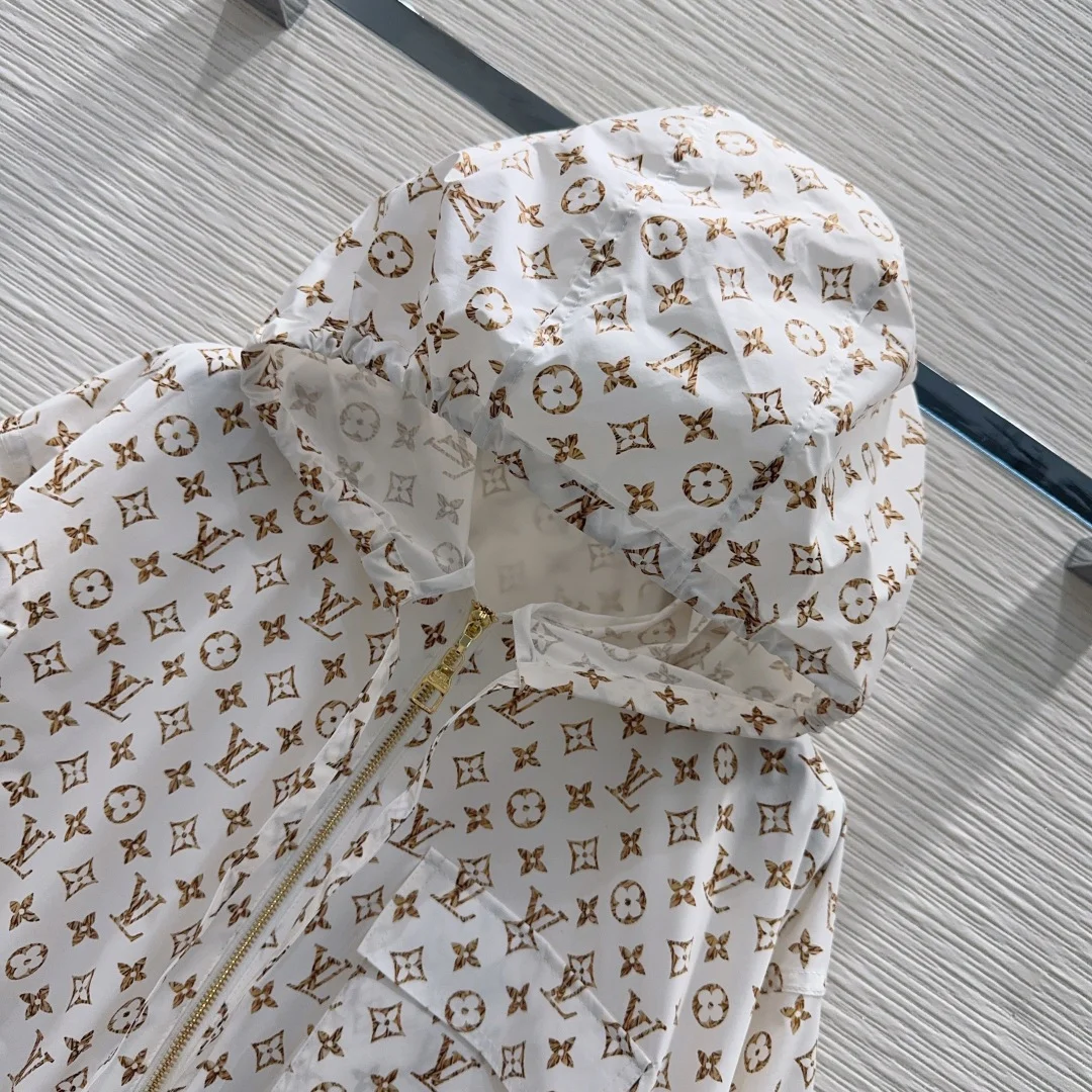 LV Jackets White-Gold S-XL B65202609063586 - Image 2
