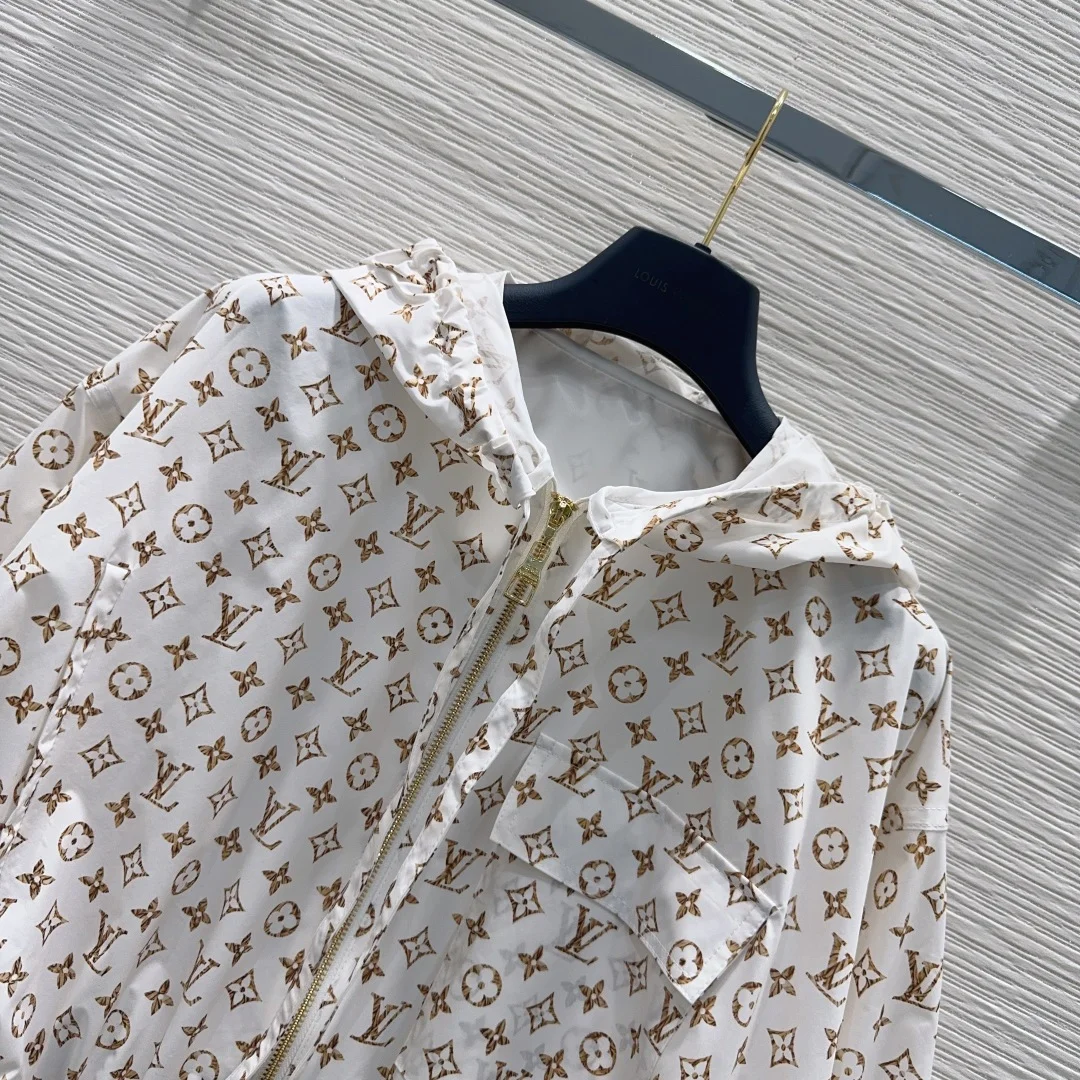 LV Jackets White-Gold S-XL B65202609063586 - Image 4