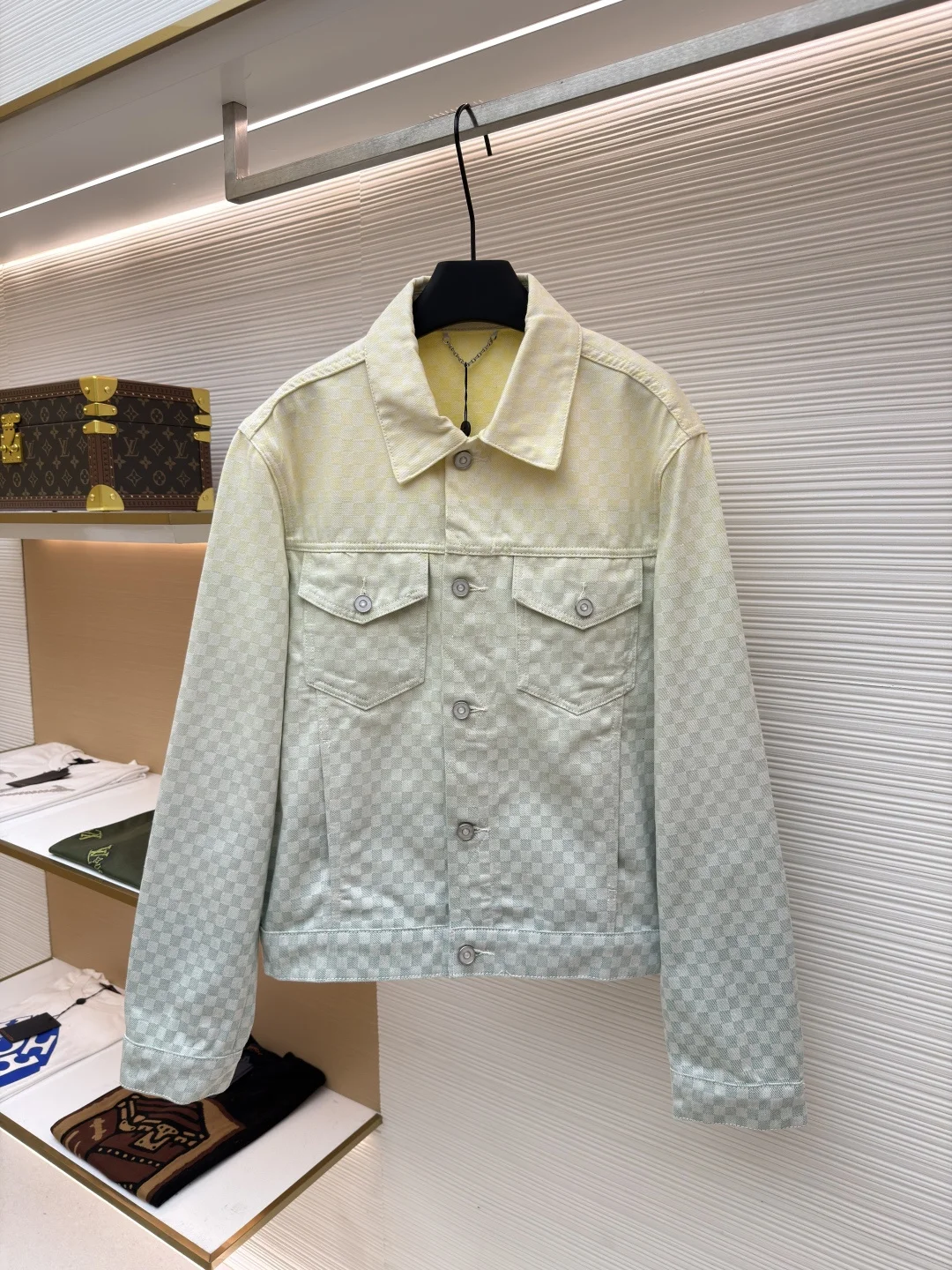 LV Jackets Yellow-Green S-L C45202609090688