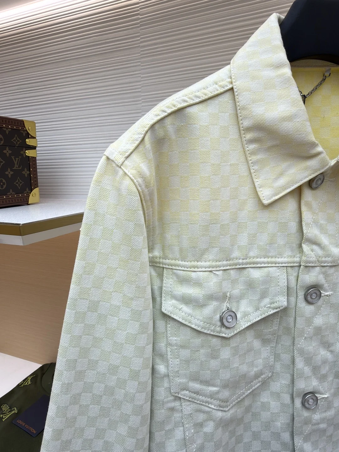 LV Jackets Yellow-Green S-L C45202609090688 - Image 4