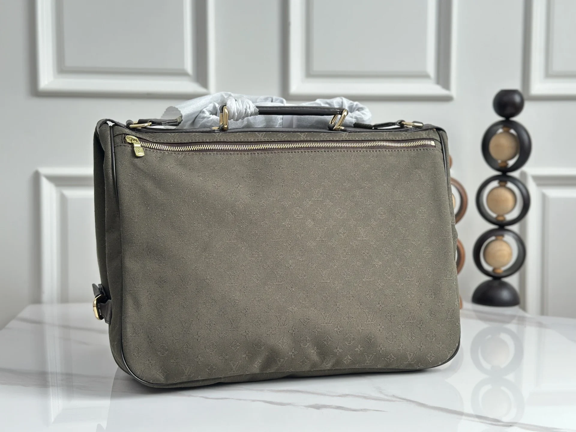 LV Messenger Bags Green-Brown 43X30X20CM G80202609090349 - Image 5