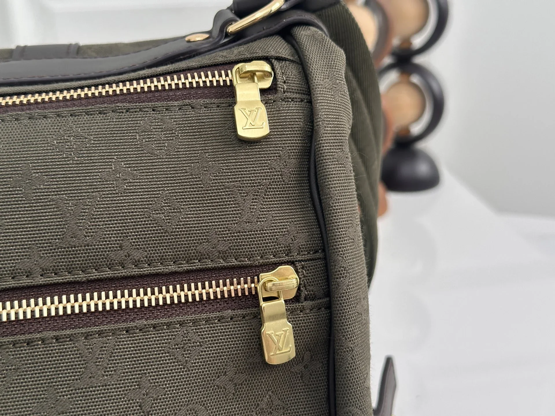 LV Messenger Bags Monogram Denim Green-Brown 43X30X20CM G50202609090348 - Image 6