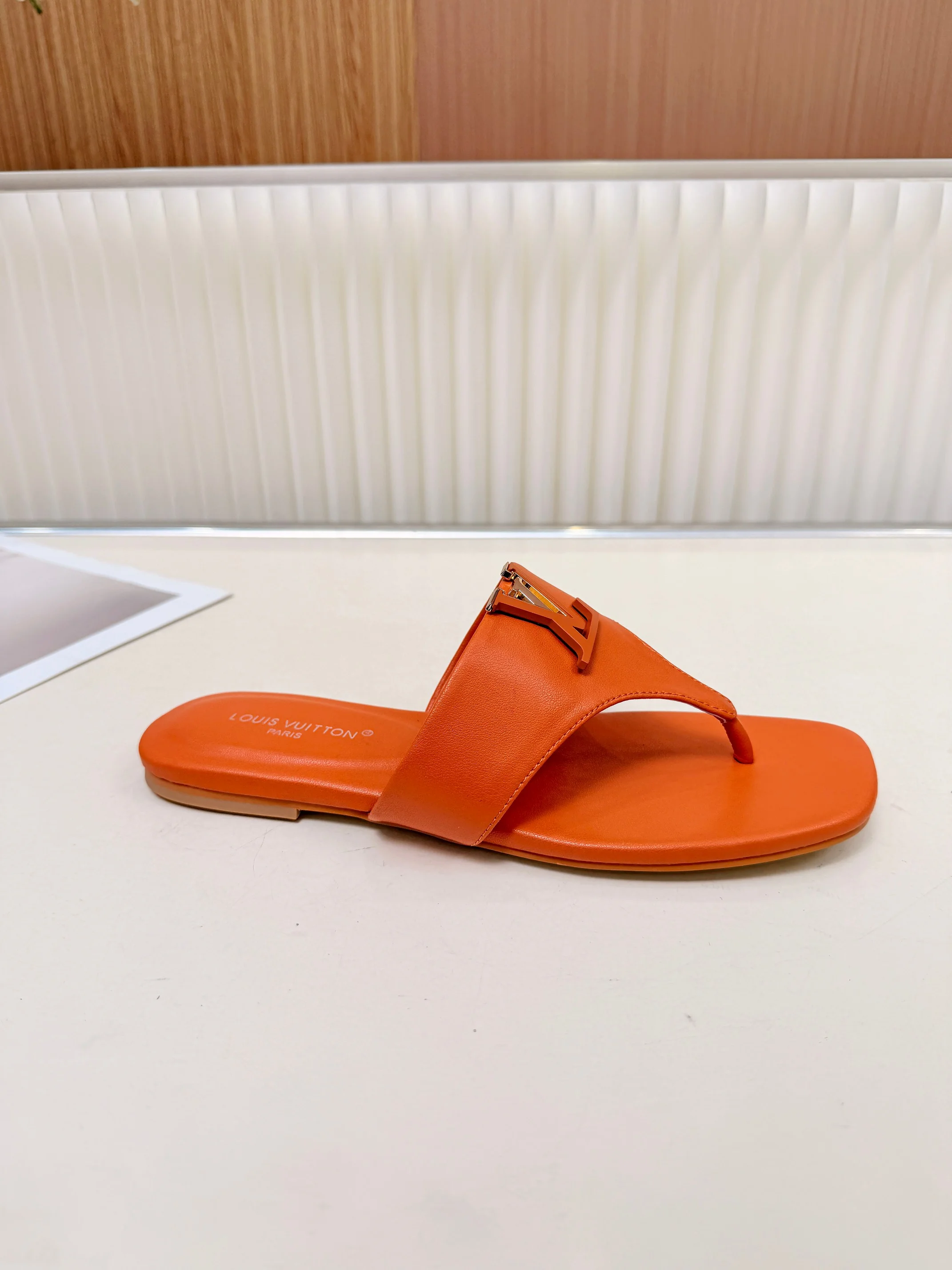 LV Sandals Cow Leather Orange EU35-40 A60202609111190 - Image 6