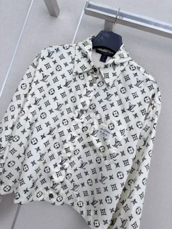 Alternative view of LV Shirts Cream-Black S-L B05202609063485