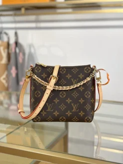 Alternative view of LV Shoulder Bags Brown-Gold 19X18X8CM F50202609090326