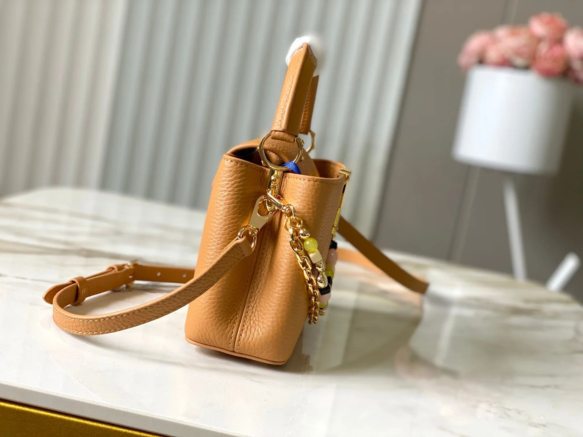 LV Shoulder Bags Brown-Gold 21X14X8CM A150202609090359 - Image 2