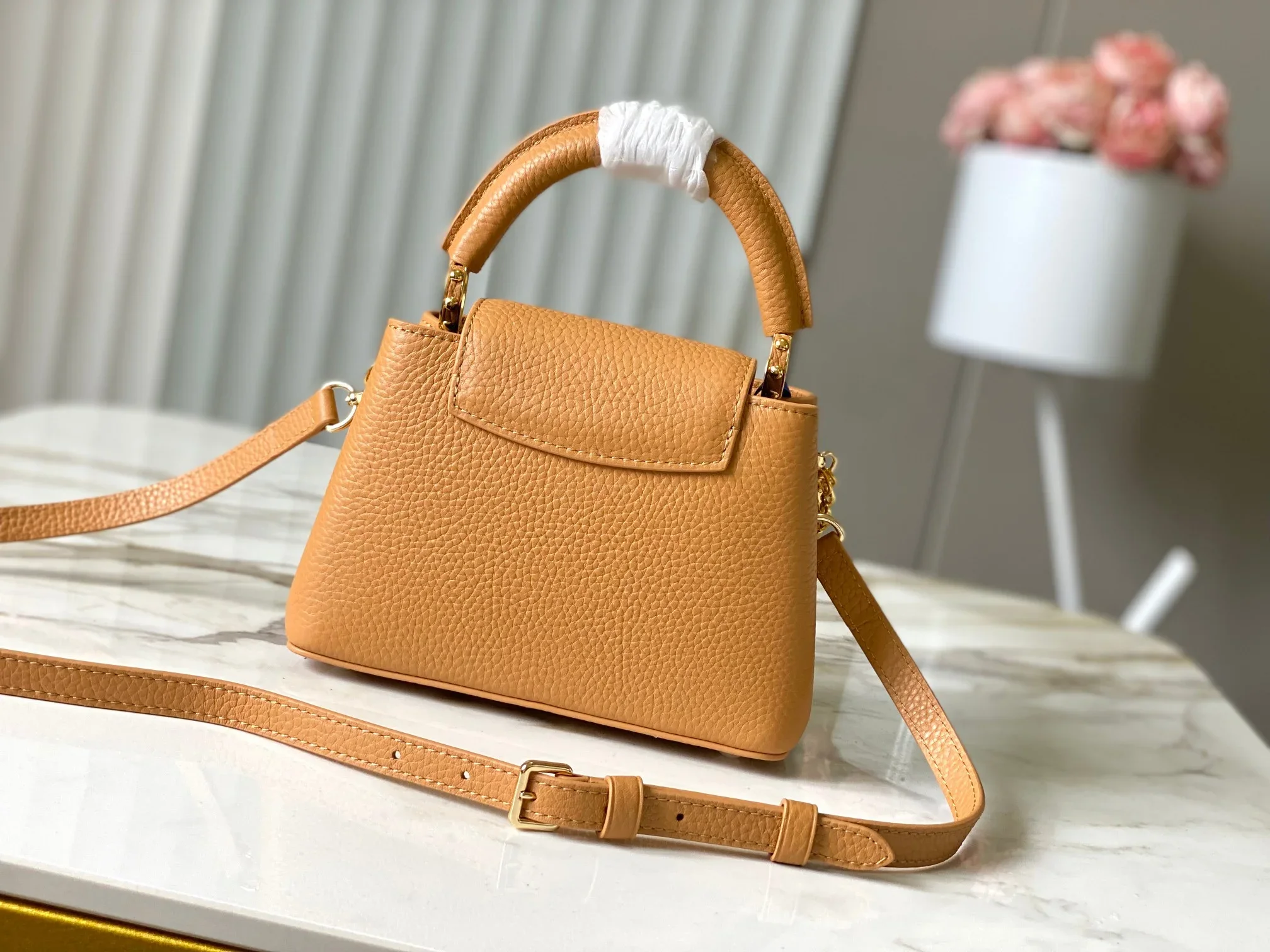 LV Shoulder Bags Brown-Gold 21X14X8CM A150202609090359 - Image 3