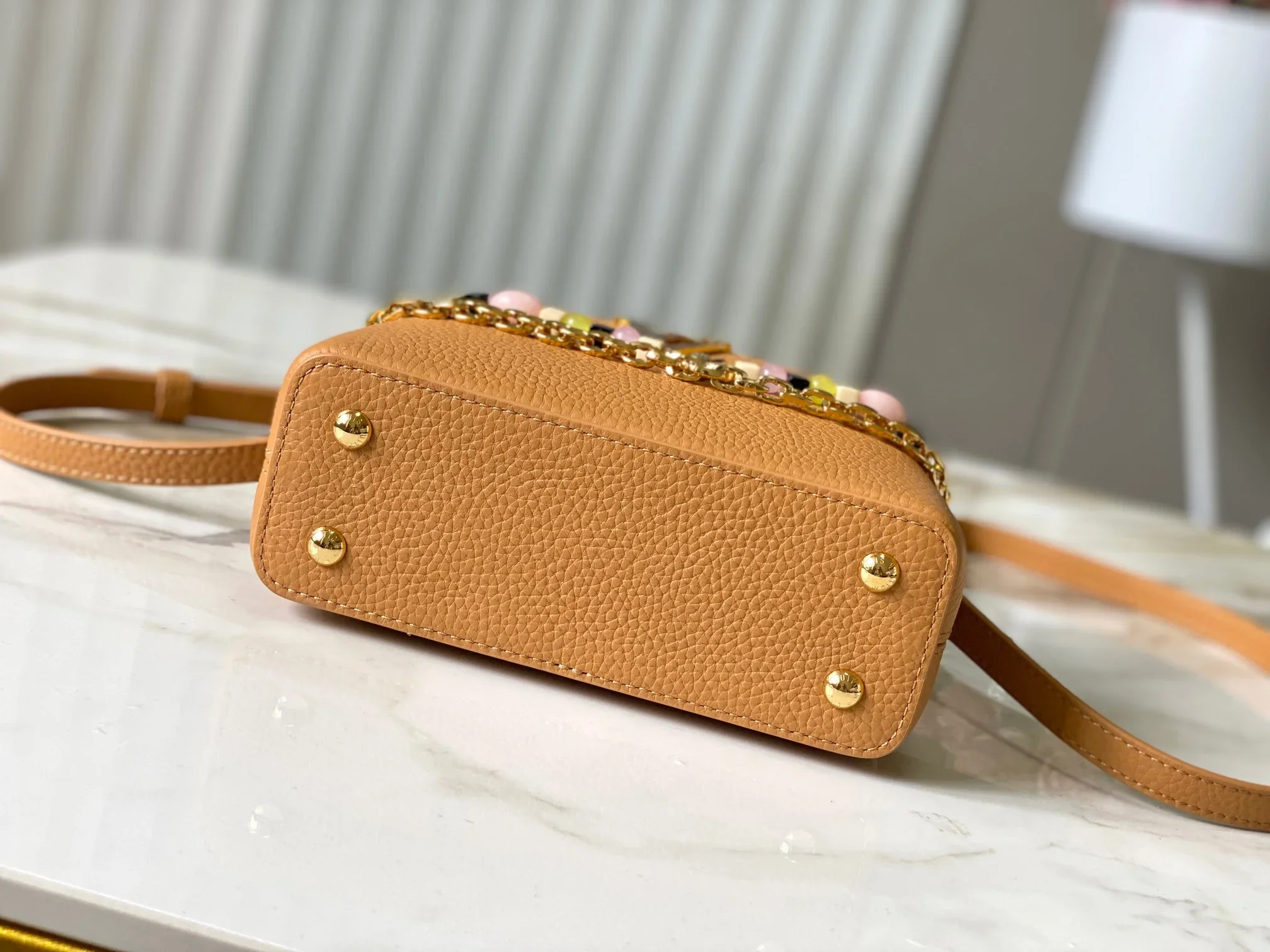 LV Shoulder Bags Brown-Gold 21X14X8CM A150202609090359 - Image 9