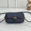 LV Shoulder Bags Denim Leather Navy-Gold 22X13X5 CM D50202609090338