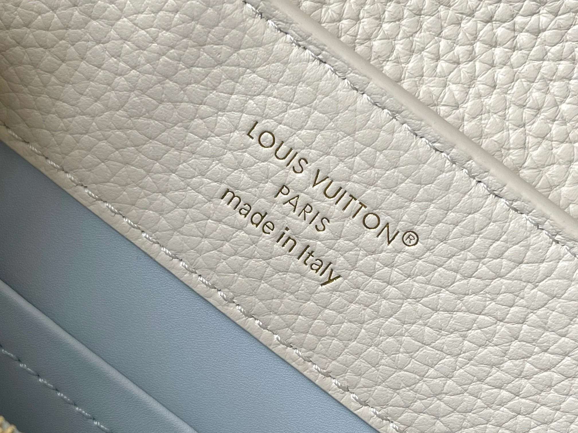 LV Shoulder Bags Leather Cream-Gold 27X18X9 CM A080202609090335 - Image 8