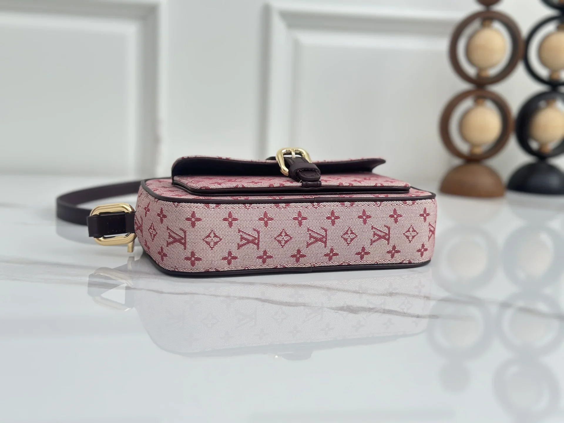 LV Shoulder Bags Pink-Brown 22X13X5CM D50202609090357 - Image 4