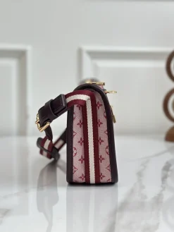 Alternative view of LV Shoulder Bags Pink-Brown 29X15X7CM D60202609090358