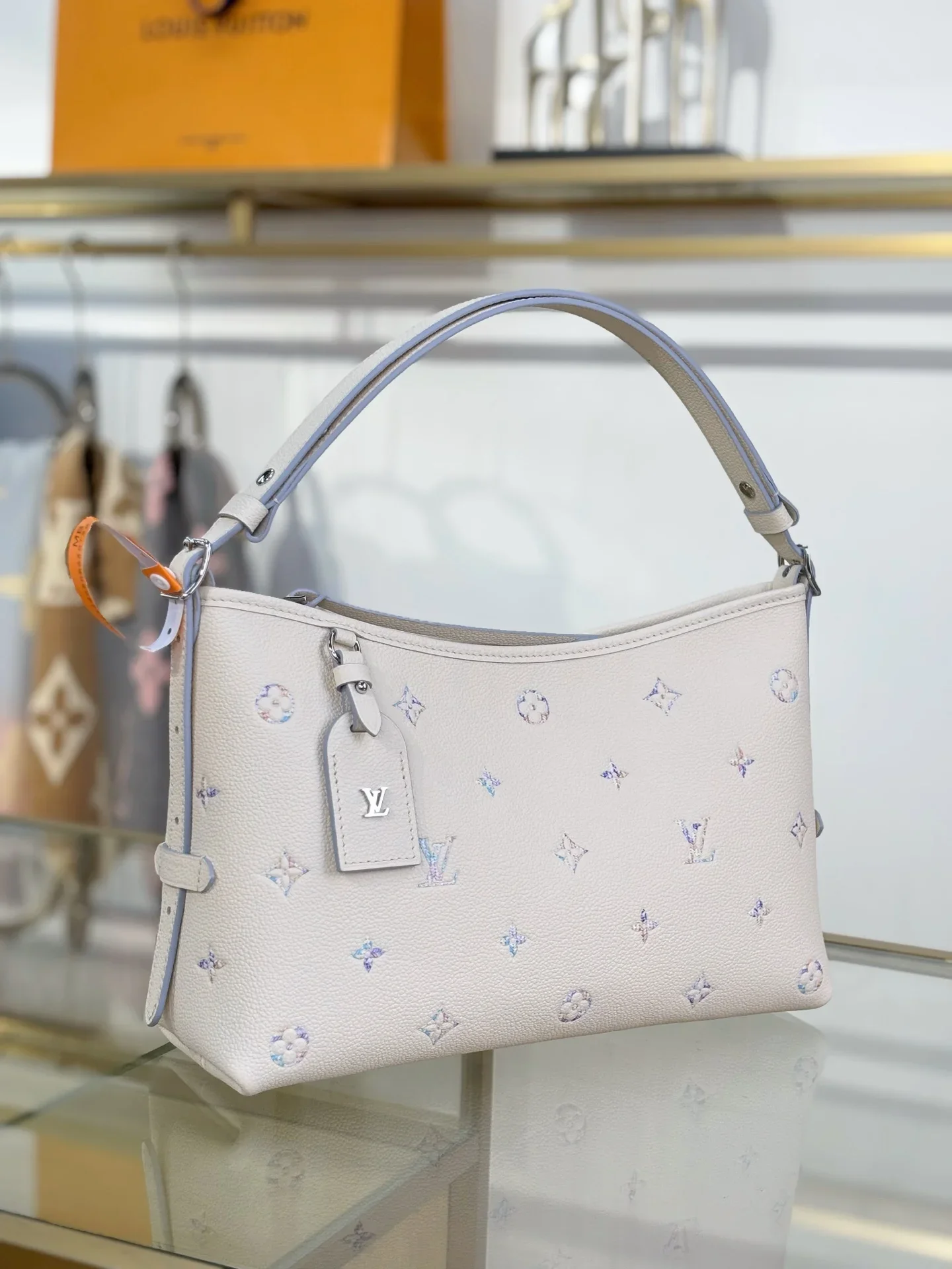 LV Shoulder Bags White-Blue 36X19X10CM H50202609090382 - Image 2