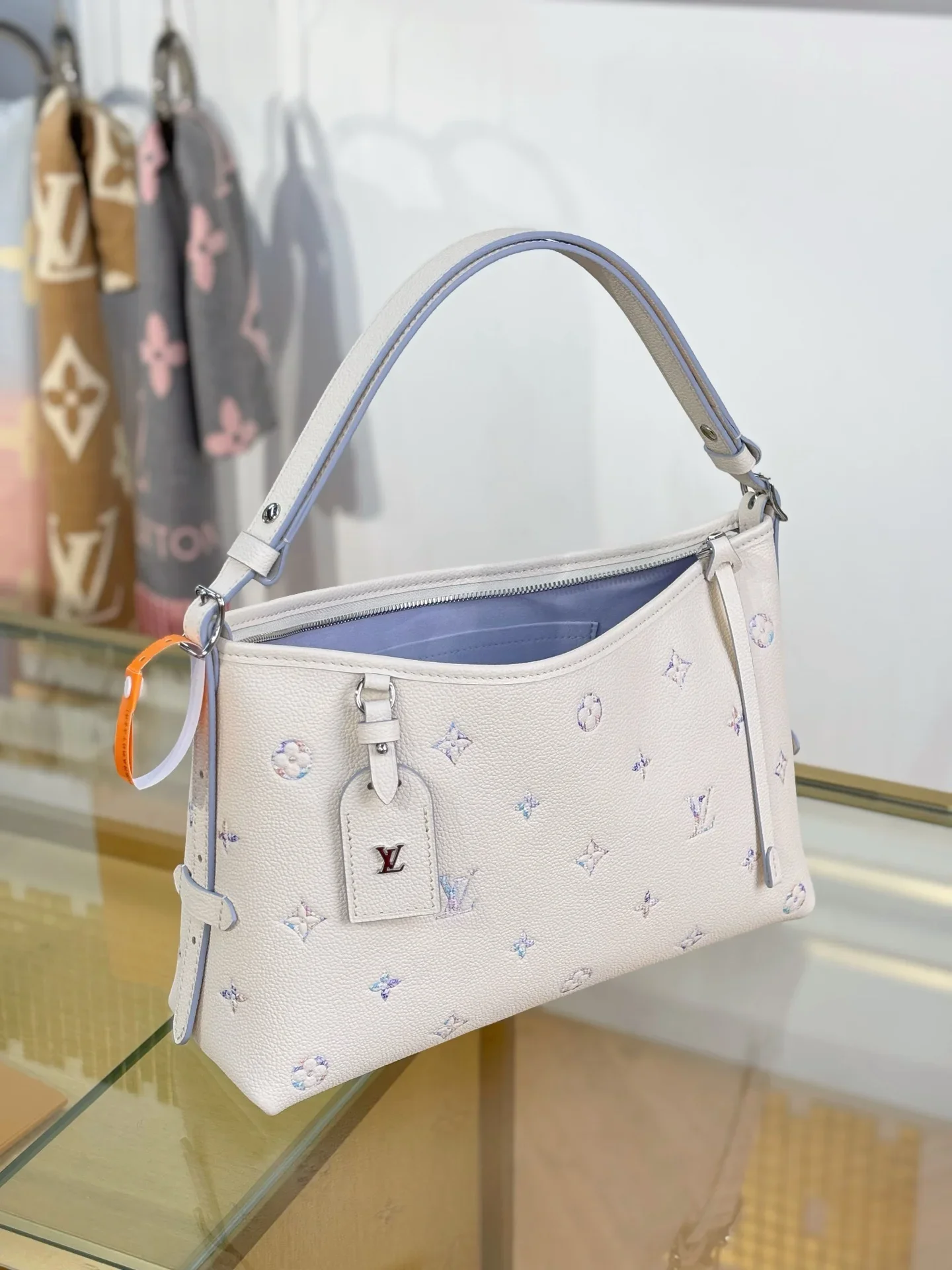 LV Shoulder Bags White-Blue 36X19X10CM H50202609090382 - Image 3