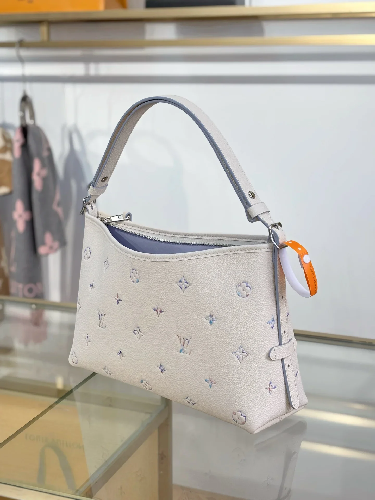 LV Shoulder Bags White-Blue 36X19X10CM H50202609090382 - Image 4