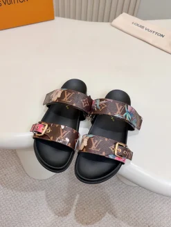 LV Slides Brown-Black EU35-45 A60202609111097