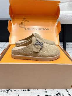 Alternative view of LV Slides Suede Leather Beige-Silver EU35-45 B70202609111847