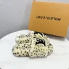 LV Slides Wool Rubber White-Black EU35-39 B60202609110586