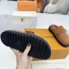 LV Slippers Brown-Black B00202609111203