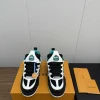 LV Sneakers Black-White-Green C00202609111633