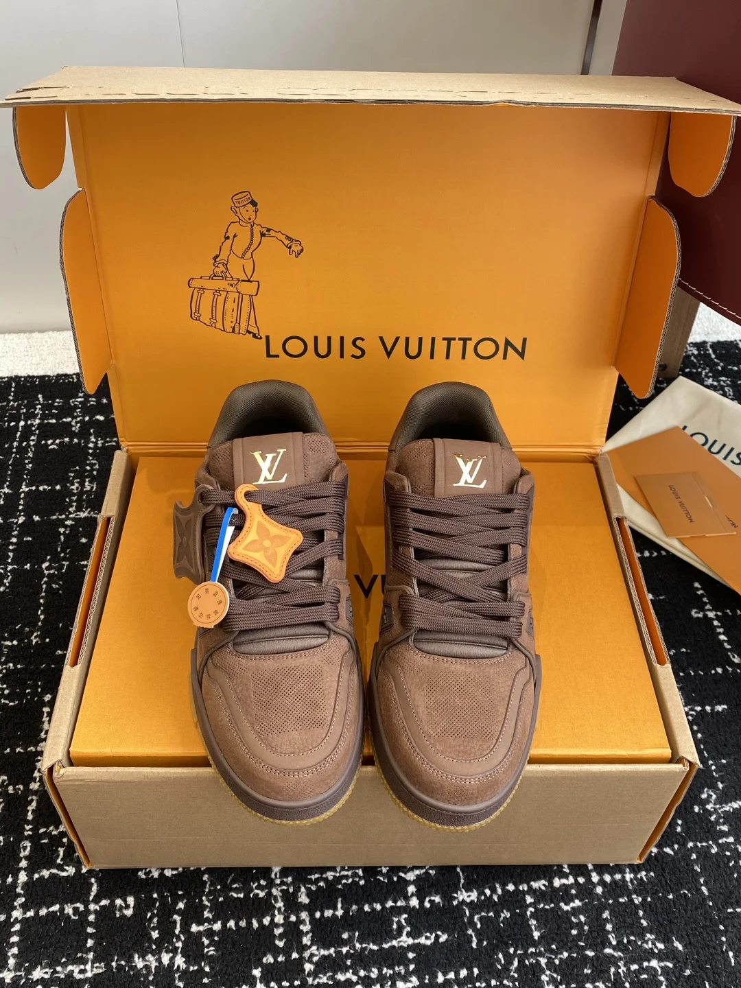 LV Sneakers Brown C00202609111608