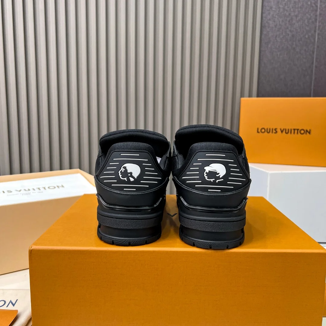 LV Sneakers Leather Black EU35-45 C00202609111675 - Image 6