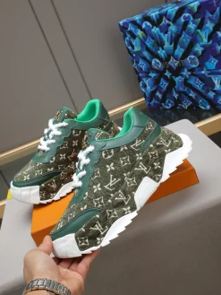 Alternative view of LV Sneakers Leather Green-White EU39-44 B90202609110725