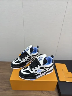 Alternative view of LV Sneakers Leather Mesh Black-White-Blue EU35-45 C00202609111632