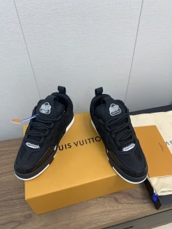 Alternative view of LV Sneakers Leather Mesh Black-White EU35-45 C00202609111643
