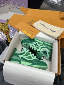LV Sneakers Leather Mesh Green-Mint Green EU35-44 C00202609111650