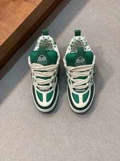 LV Sneakers Leather Mesh Green-White EU35-46 C00202609111663