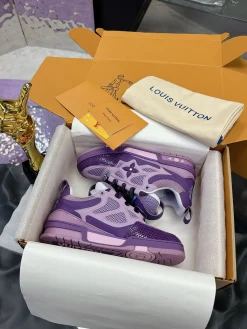 LV Sneakers Leather Mesh Purple-Pink EU35-44 C00202609111658