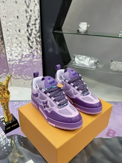 Alternative view of LV Sneakers Leather Mesh Purple-Pink EU35-44 C00202609111658