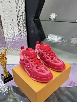 Alternative view of LV Sneakers Leather Mesh Red-Pink EU35-44 C00202609111657