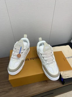 Alternative view of LV Sneakers Leather Mesh White-Beige EU35-45 C00202609111639