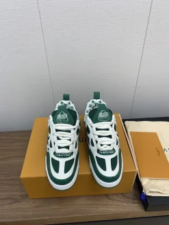 LV Sneakers Leather Mesh White-Green EU35-45 C00202609111636