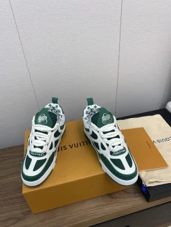 Alternative view of LV Sneakers Leather Mesh White-Green EU35-45 C00202609111636