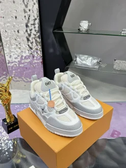 Alternative view of LV Sneakers Leather Mesh White-Grey EU35-44 C00202609111656