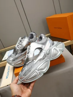 Alternative view of LV Sneakers Leather Silver-Gray EU38-45 C50202609110698