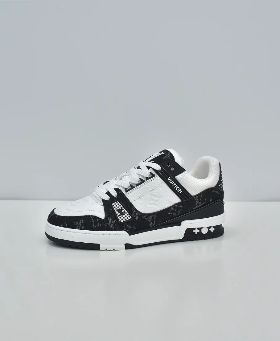 LV Sneakers Leather White-Black EU35-46 B80202609111587 - Image 5