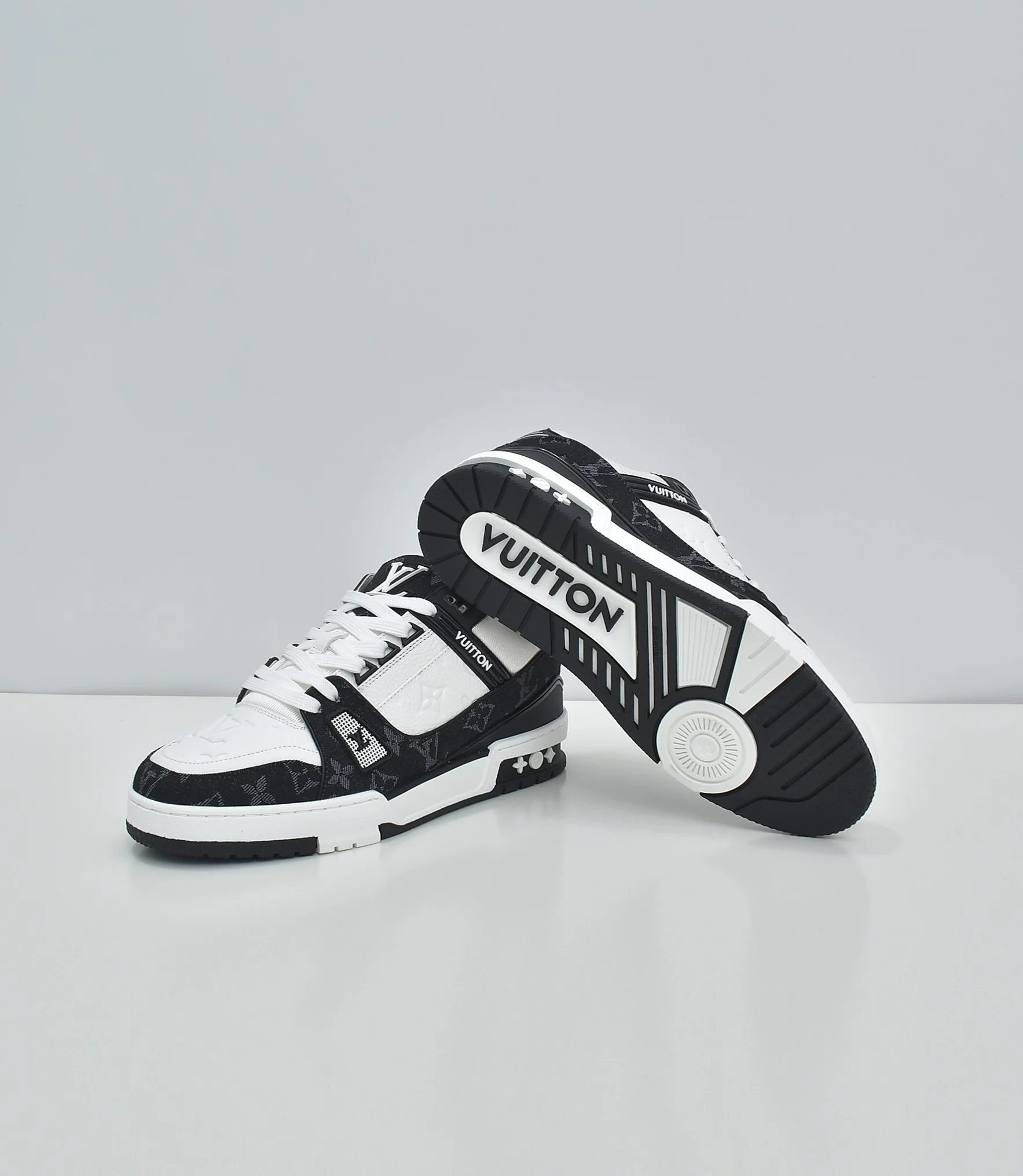 LV Sneakers Leather White-Black EU35-46 B80202609111587 - Image 6