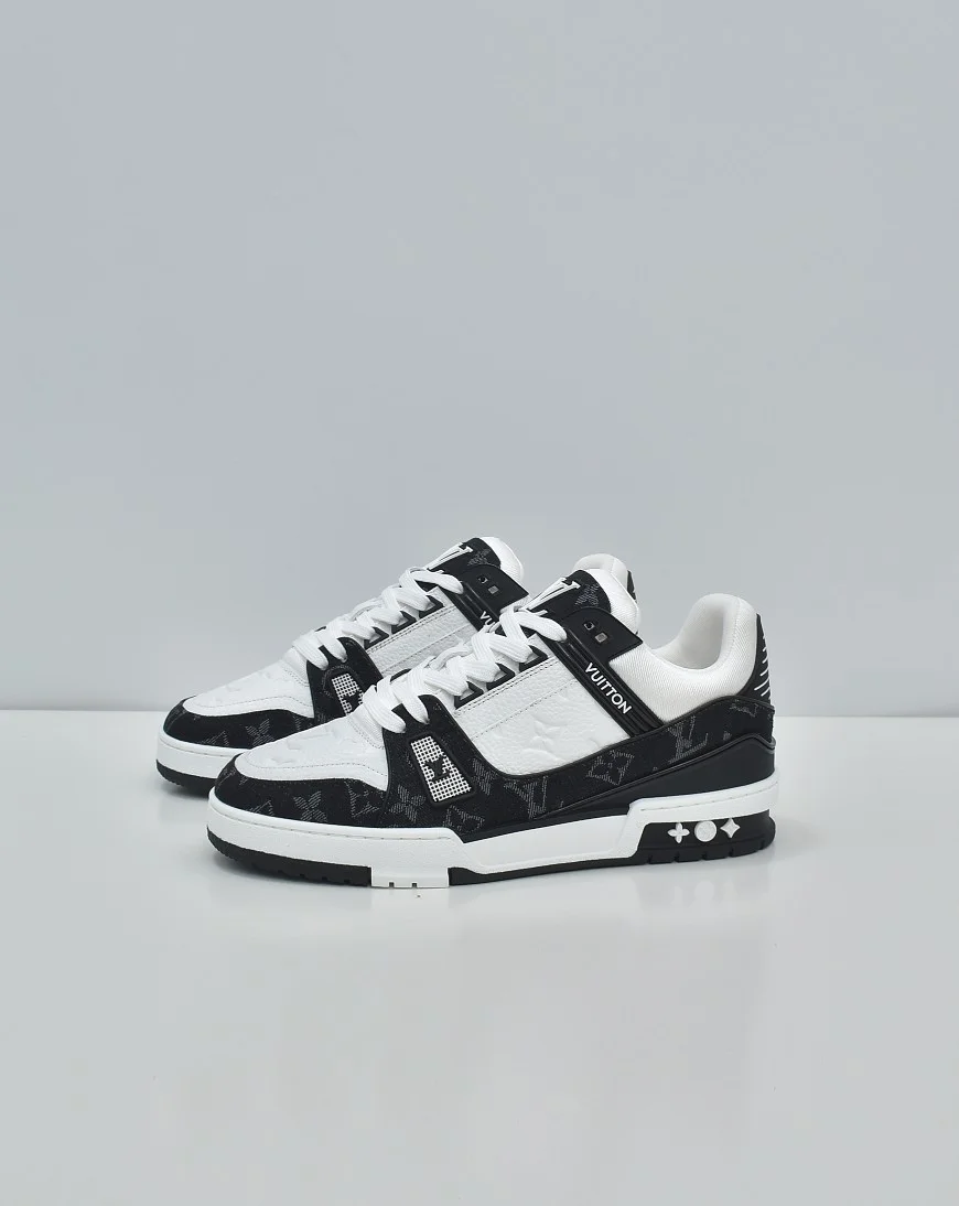 LV Sneakers Leather White-Black EU35-46 B80202609111587 - Image 8