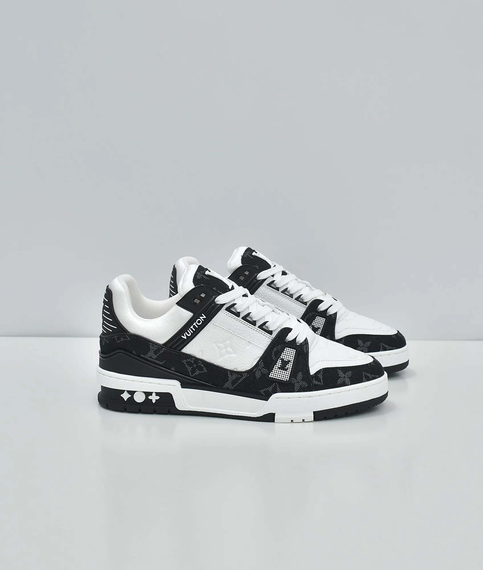 LV Sneakers Leather White-Black EU35-46 B80202609111587 - Image 9