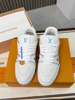 Alternative view of LV Sneakers Leather White-Blue EU35-45 C00202609111676