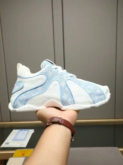 LV Sneakers Leather White-Light Blue EU39-44 B90202609110694