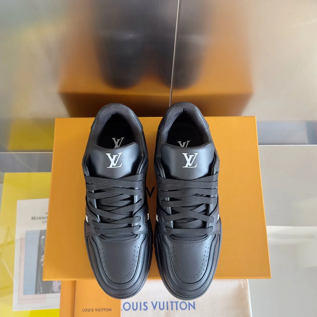 LV Sneakers Mesh Fabric Black-White EU34-44 C00202609111621 - Image 7