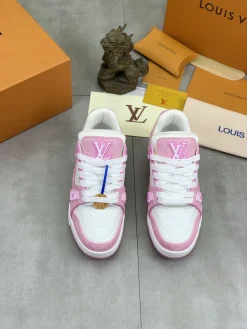 Alternative view of LV Sneakers Pink-White B80202609111687